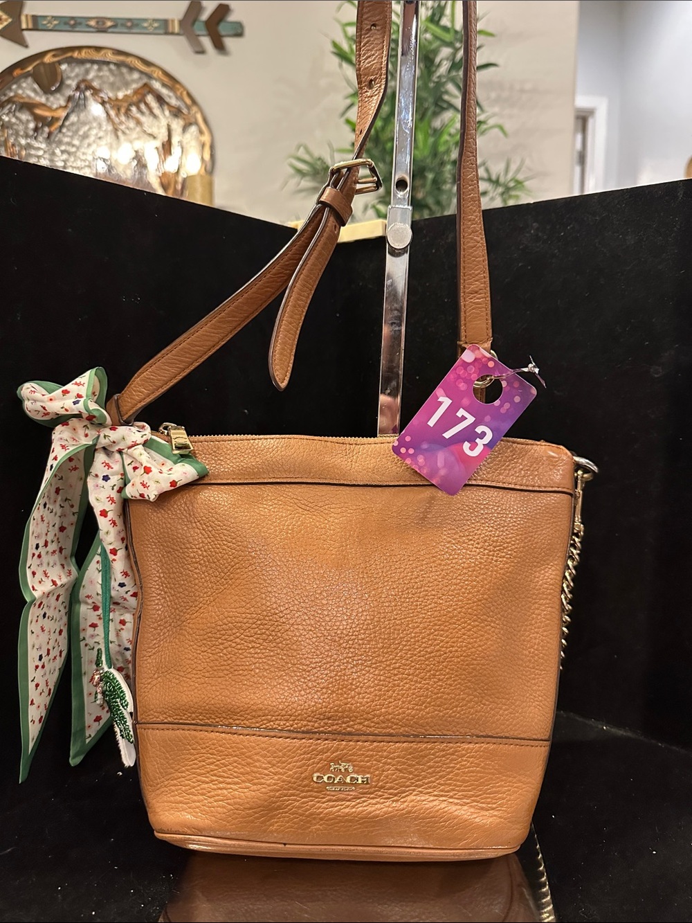 Coach # 173 Paxton Duffle Bag Crossbody Shoulder